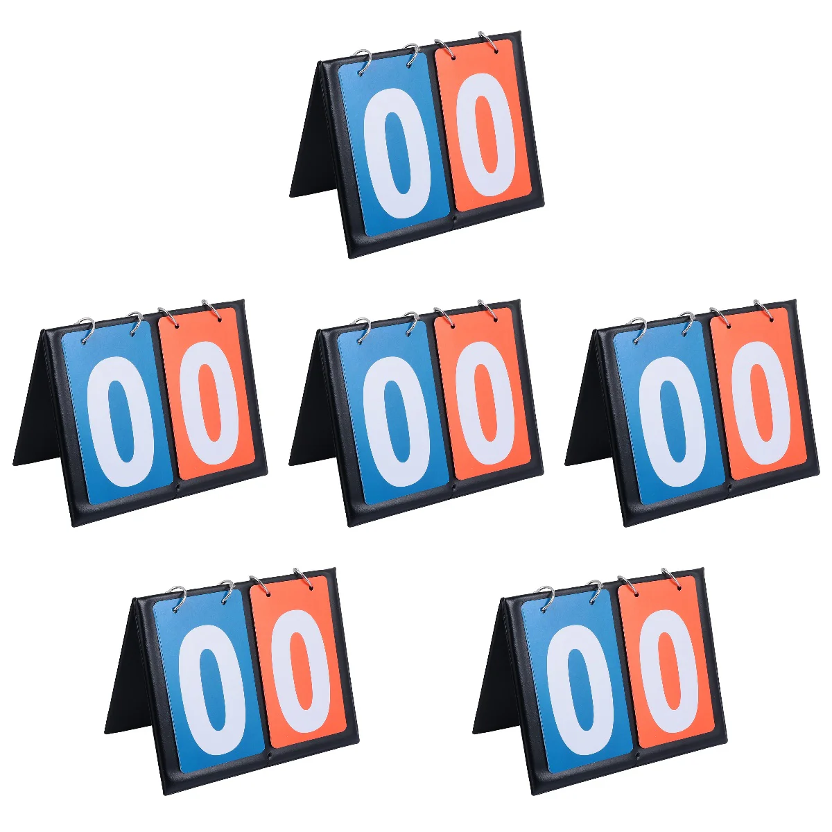 

6pcs Match Scoreboard Score Flipper 2- Scoreboard Basketball Score Board