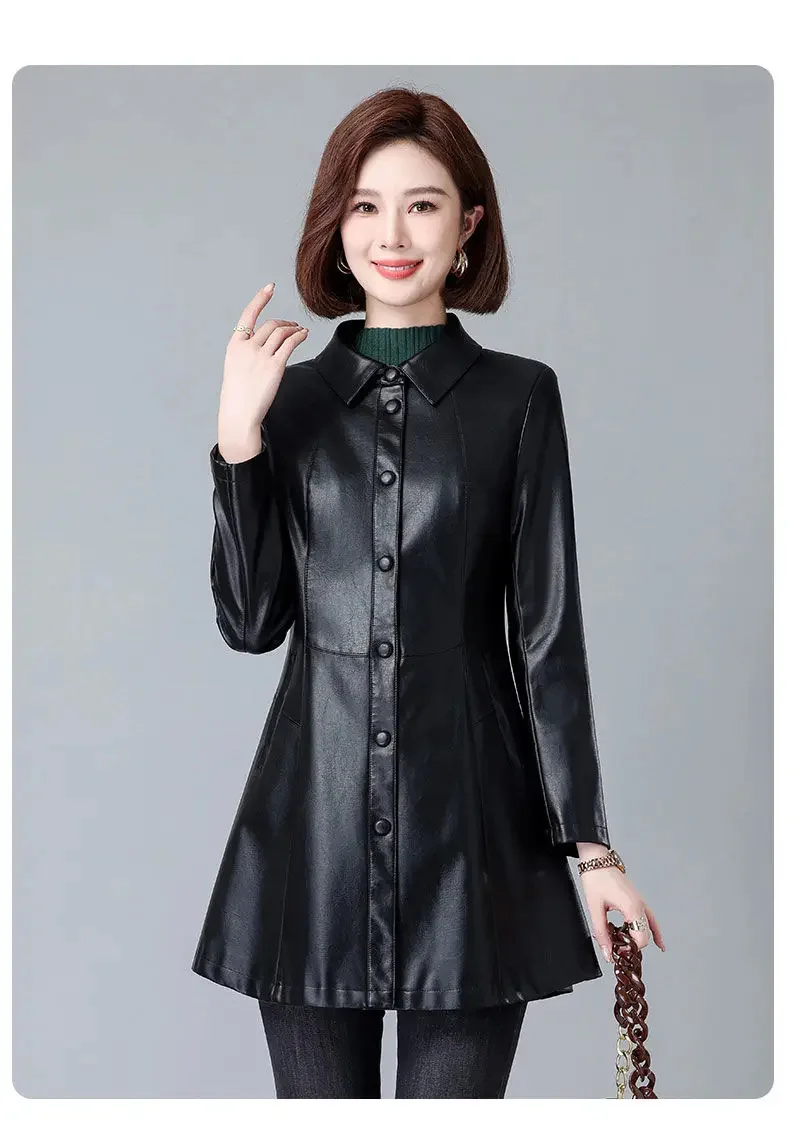 Рисунок 6 - Женский осенне-зимний Длинный Облегающий