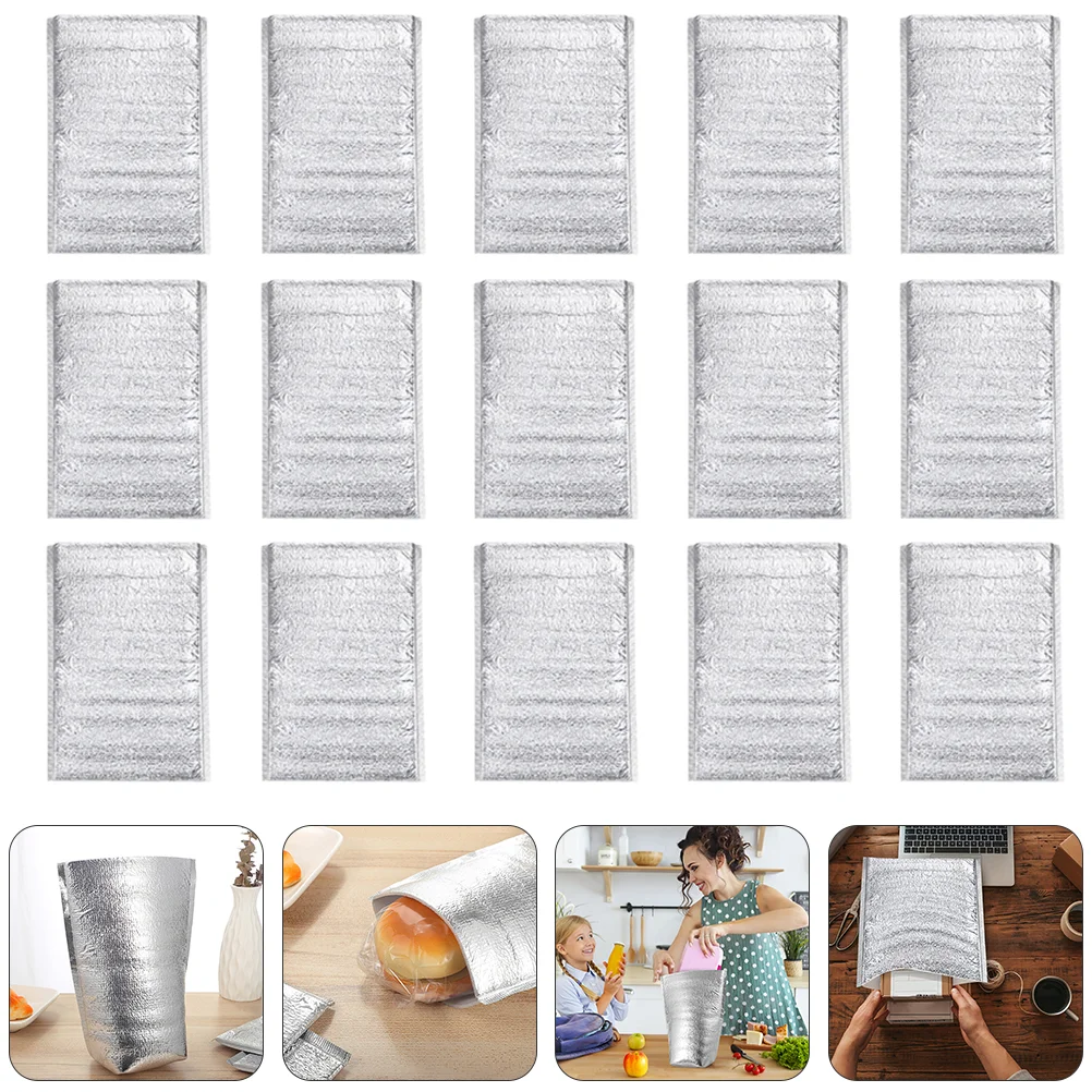 

Thermal Box Insulated Liners Shipping Insulation Lunch Aluminum Cold Sandwich Metalized Shopping Mailers Boxes Envelopes Hot