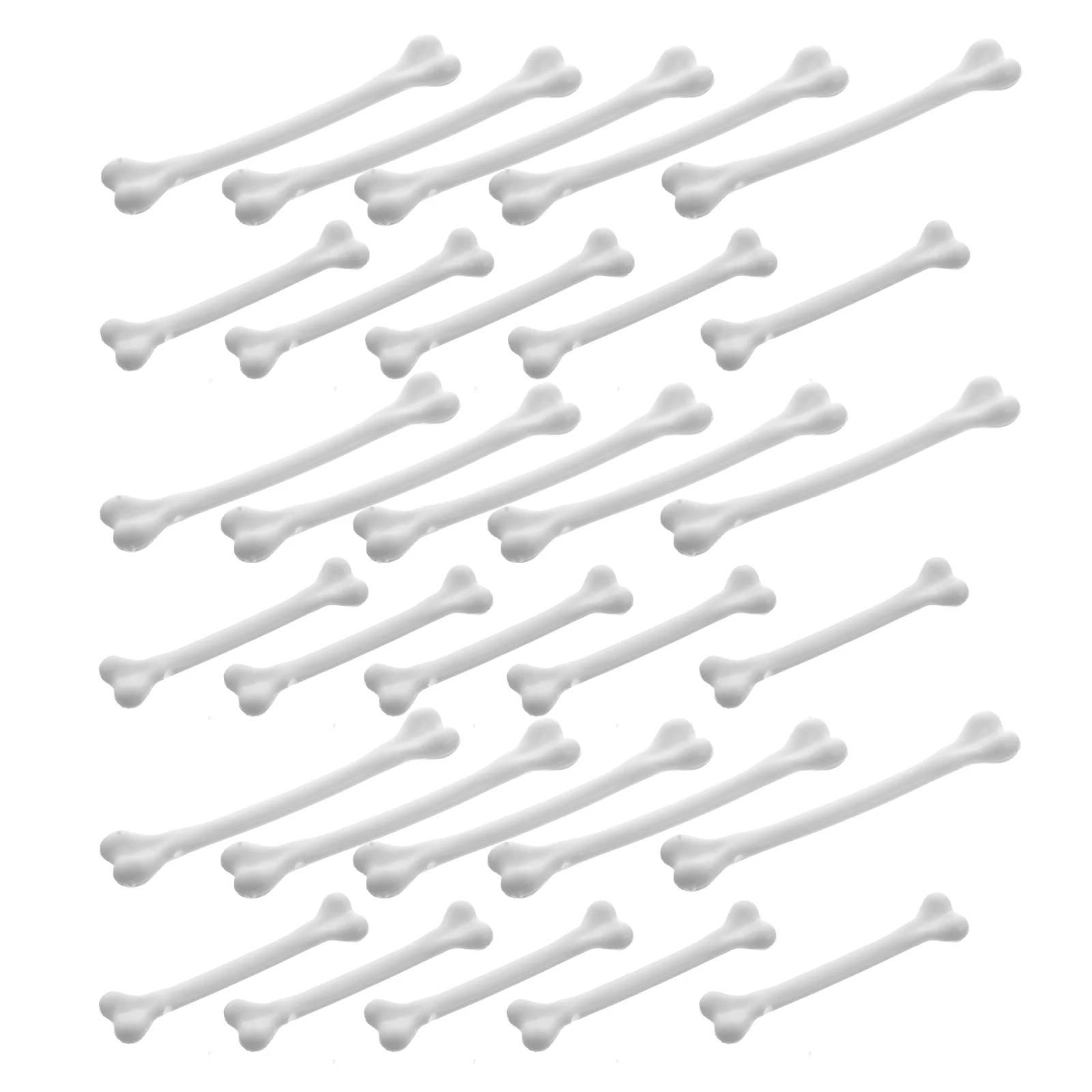 

50 Pcs Bone Swizzle Stick Coffee Mixing Rod Mixer Hybrid Stirrer Plastic Stirring Rods Cocktail Stirrers Sticks