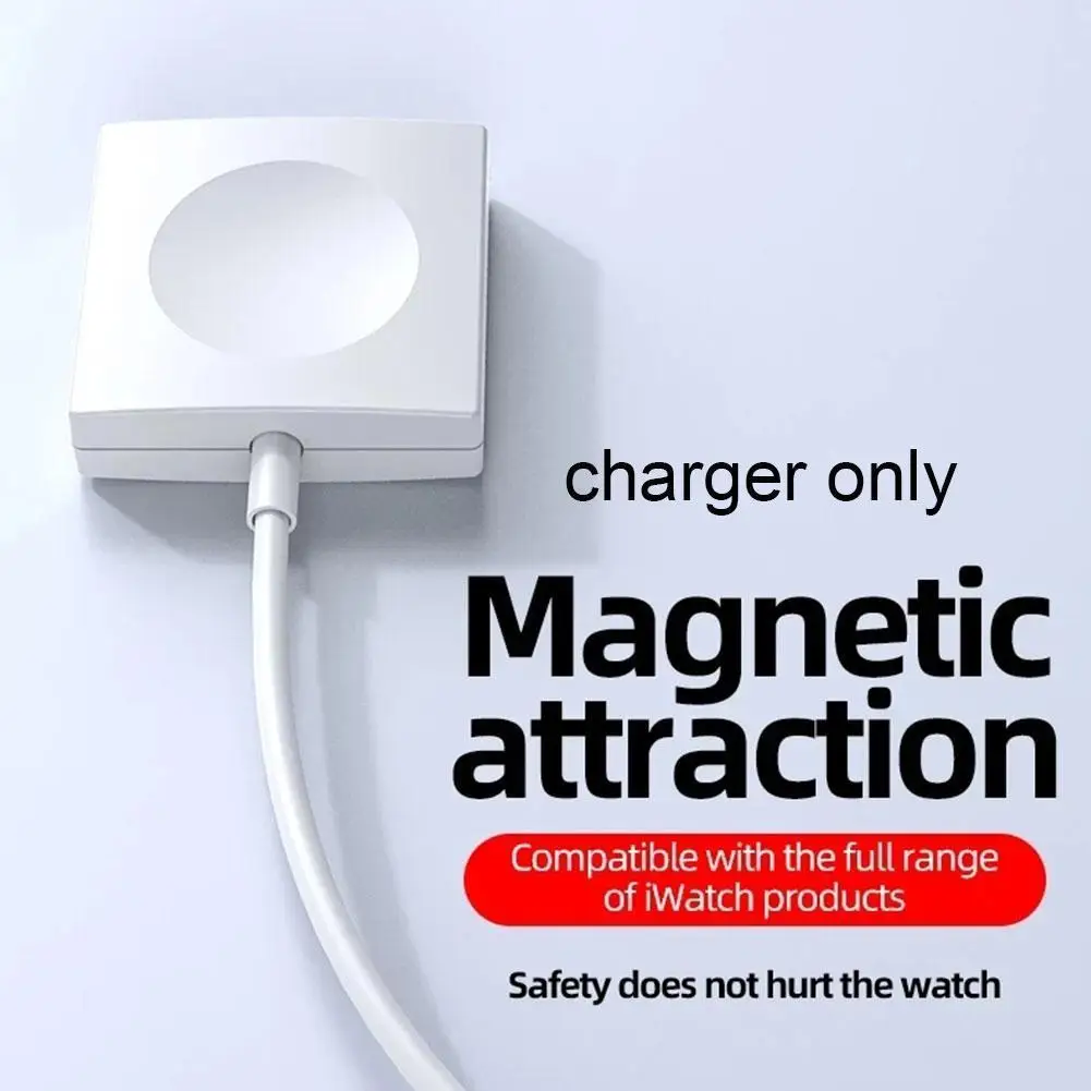 

Беспроводное зарядное устройство для часов Apple Watch, IWatch Series 1-6, портативное универсальное беспроводное магнитное зарядное устройство
