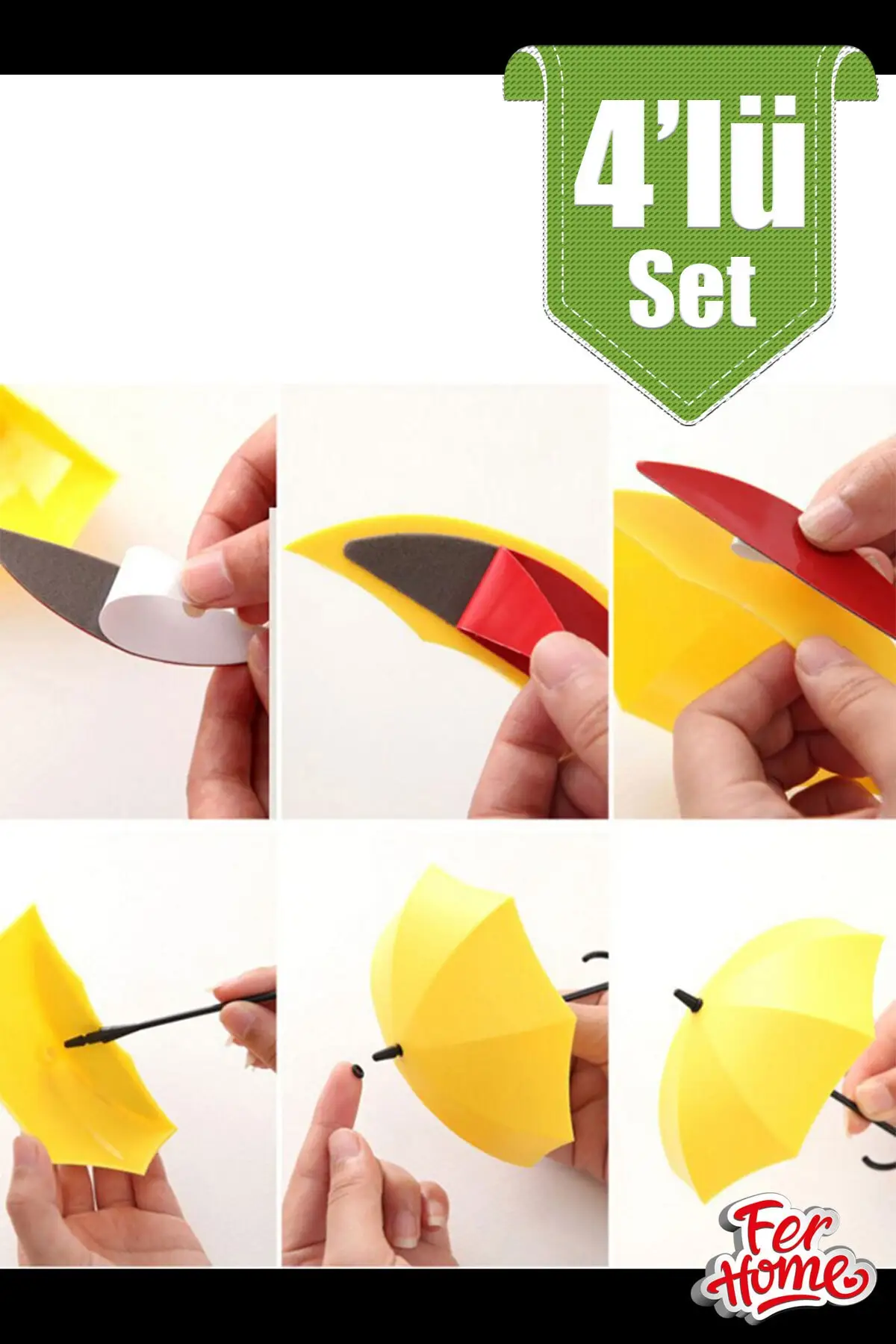 Набор аксессуаров для украшения стен 4 шт.