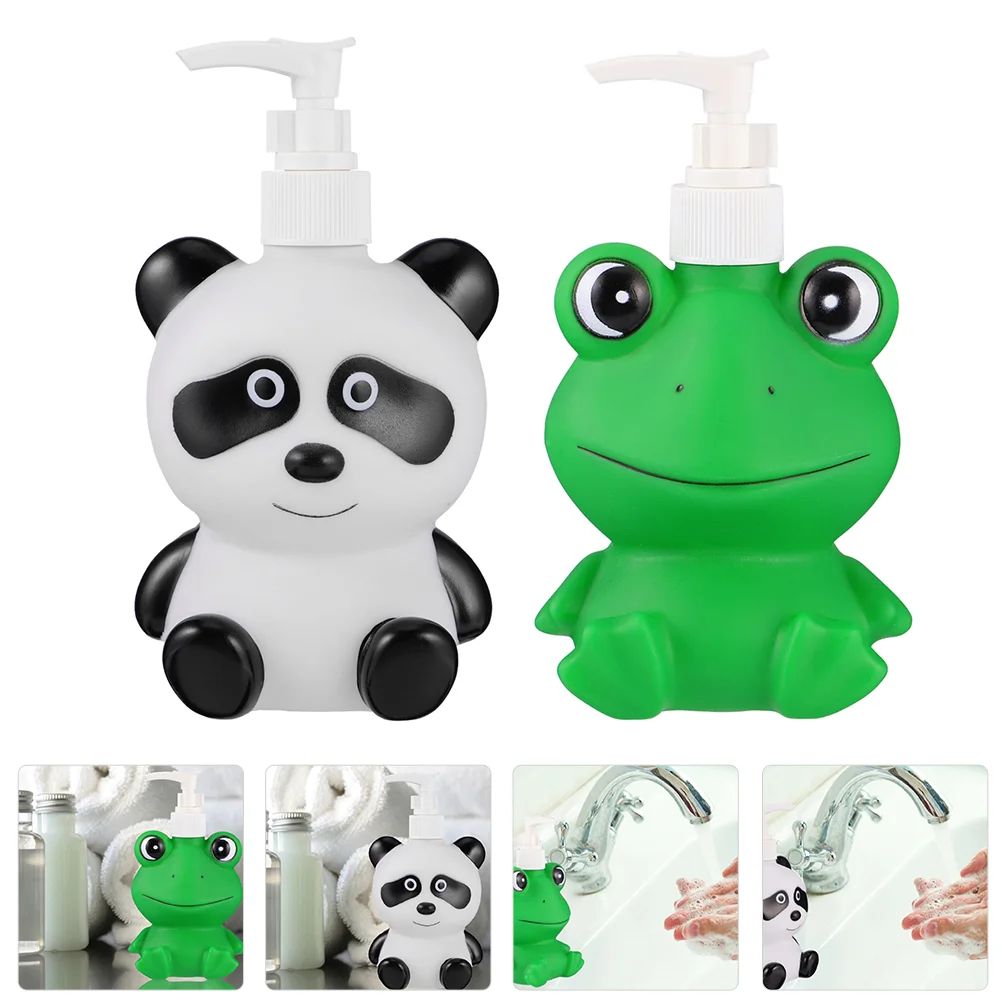 

2PCS Shampoo Dispenser Bottles Oils Bottle Lotion Travel Bottles Empty Pump Bottle Shampoo Dispenser