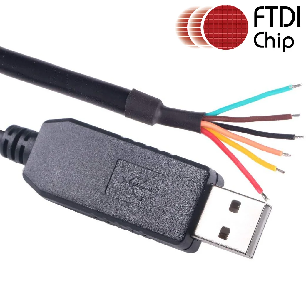Последовательный USB-кабель RS232 конвертер провод концевой 6 контактов FTDI WE до P 1 8 м