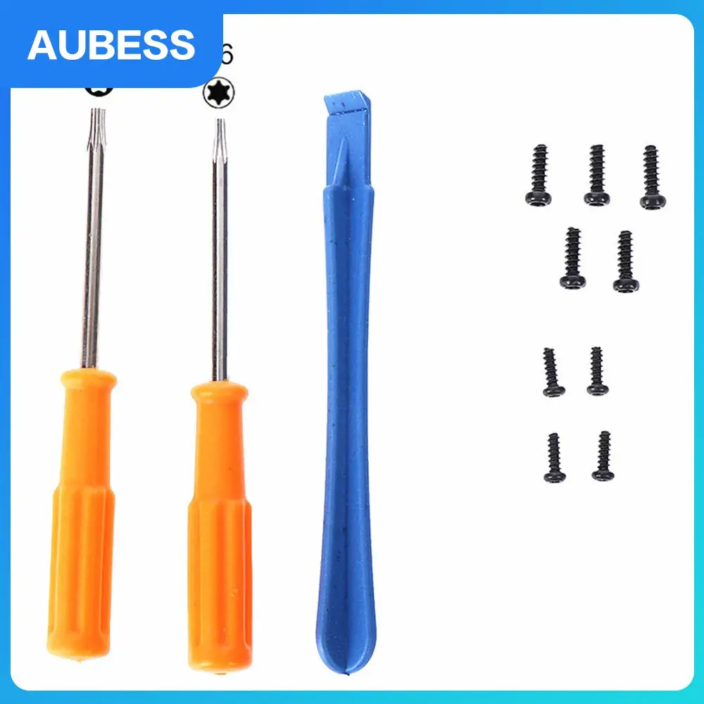 

With Screws Screwdriver 1set Toolkit Easy Maintenance Parts Package Complete Game Machine Tools Neatly Packed Game Handle Screw
