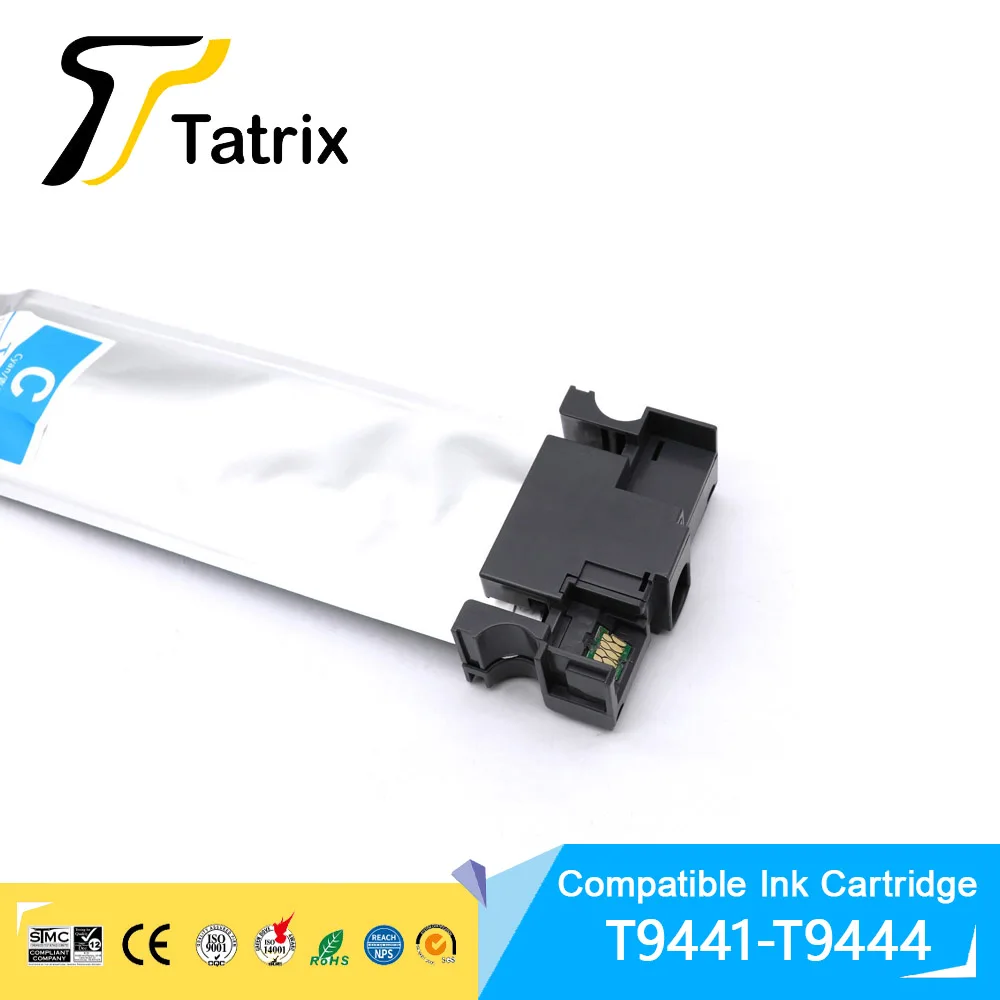 Совместимые картриджи Tatrix T9441 T9442 T9443 T9444 для Epson WorkForce Pro WF-C5210DW WF-C5290DW WF-C5710DWF WF-C5790DW