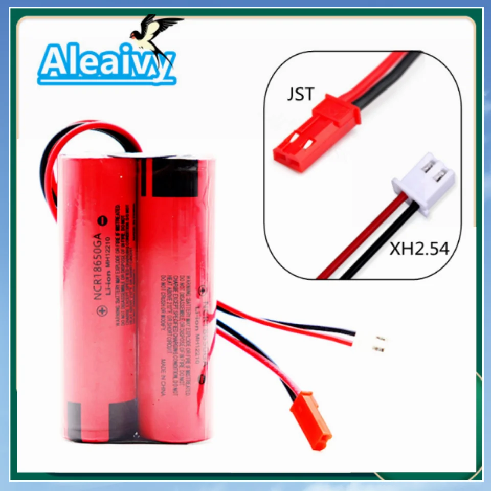 

7.4V 18650 Lithium Battery 3500mAh 8.4V Li-lon Rechargeable Batteries Aircraft Battery Megaphone Speaker Protection With Bms