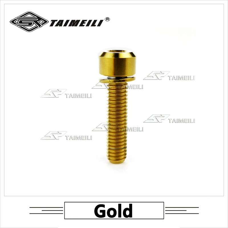 Фиксированные винты TAIMEILI из титанового сплава GR5 M6X16/18/20/25/30 мм