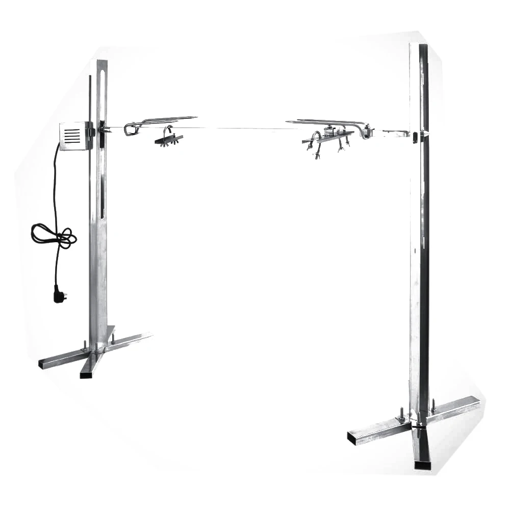 

Открытый огонь Кемпинг портативный штатив овечья курица вращающийся гриль