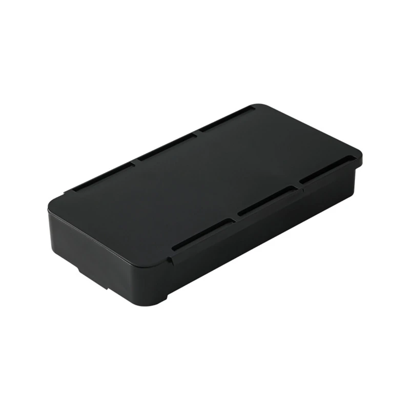 

Invisible Drawer Storage Box with Lid Pull Out Under Desk Mini Drawer