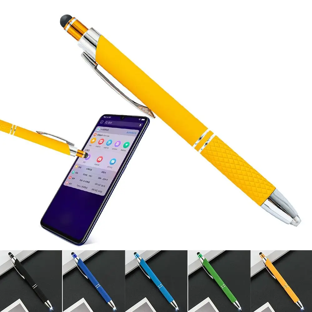 

Со светодиодный строительные инструменты сенсорные гаджеты для экрана уличный Инструмент Многофункциональная Ручка емкостная ручка шариковая ручка