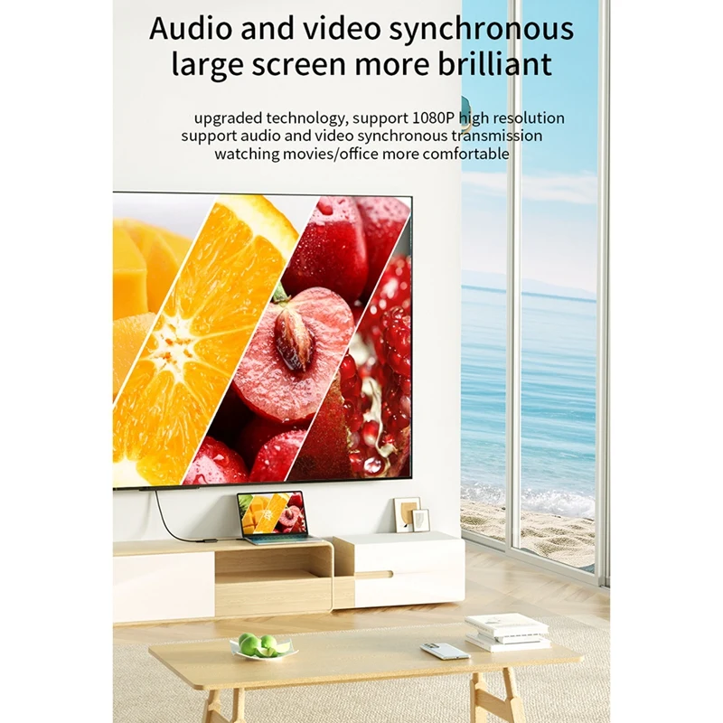 Преобразователь Type-C USB3.0 в Dual-совместимый преобразователь 1080P 60 Гц HD для