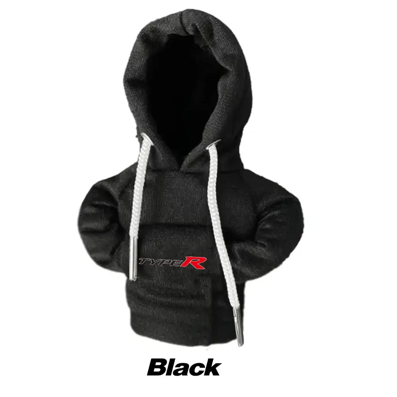 

Автомобильная толстовка с капюшоном для переключения передач, чехол для ручки переключения передач, украшение для Honda TYPER Civci Accord Jazz City CR-V HR-V XR-V Stream