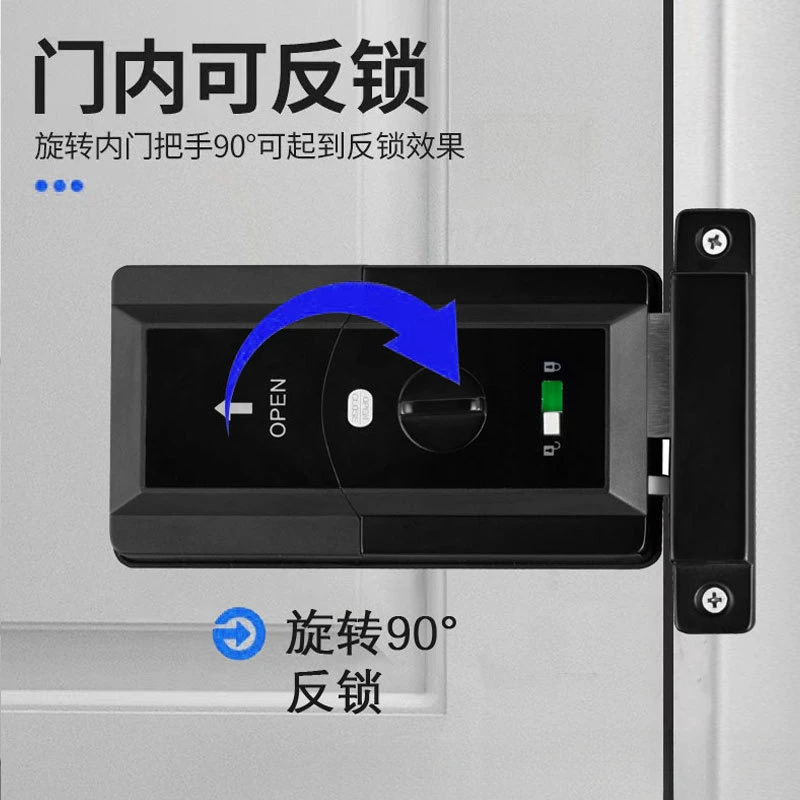 Корейский стиль Умный Замок с головкой быка пароль от отпечатка пальца Новый