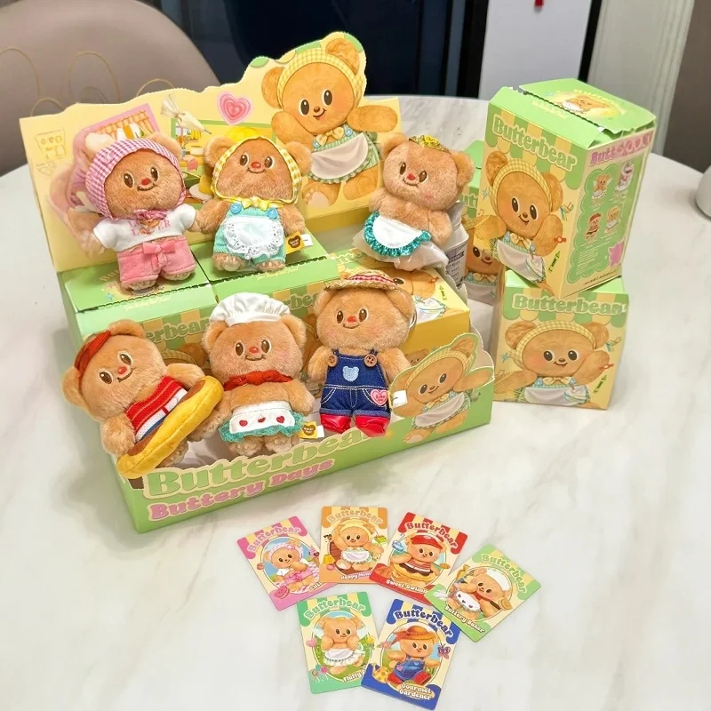 Новая глухая коробка-бабочка фигурки кукол игрушки рюкзак с маслом медведя