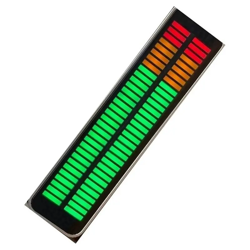 Фото ABKP-AK_DB32D_PRO Профессиональный стереоуровнемер с LED-дисплеем в реальном времени и корпусом из алюминиевого сплава для студийного микширования №2
