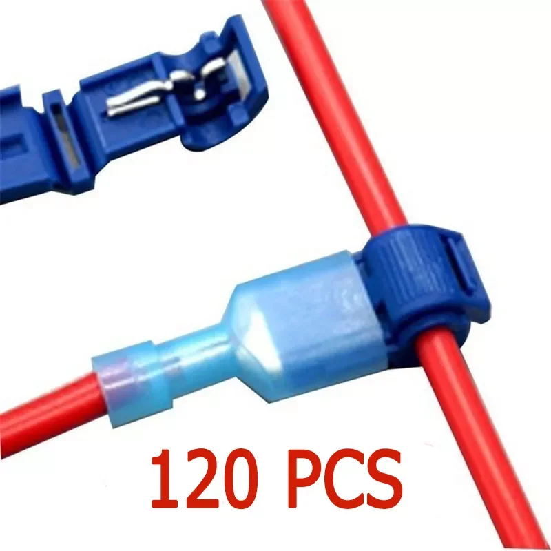 

120 шт., обжимные клеммы для кабелей, 22-10AWG 0,5 мм-6 мм