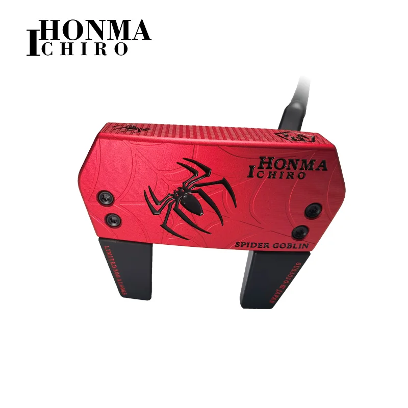 

Original Ichiro Honma Spider Goblin Golf Putter CNC Fine Milling Putters Black Steel Shaft Free Shipping