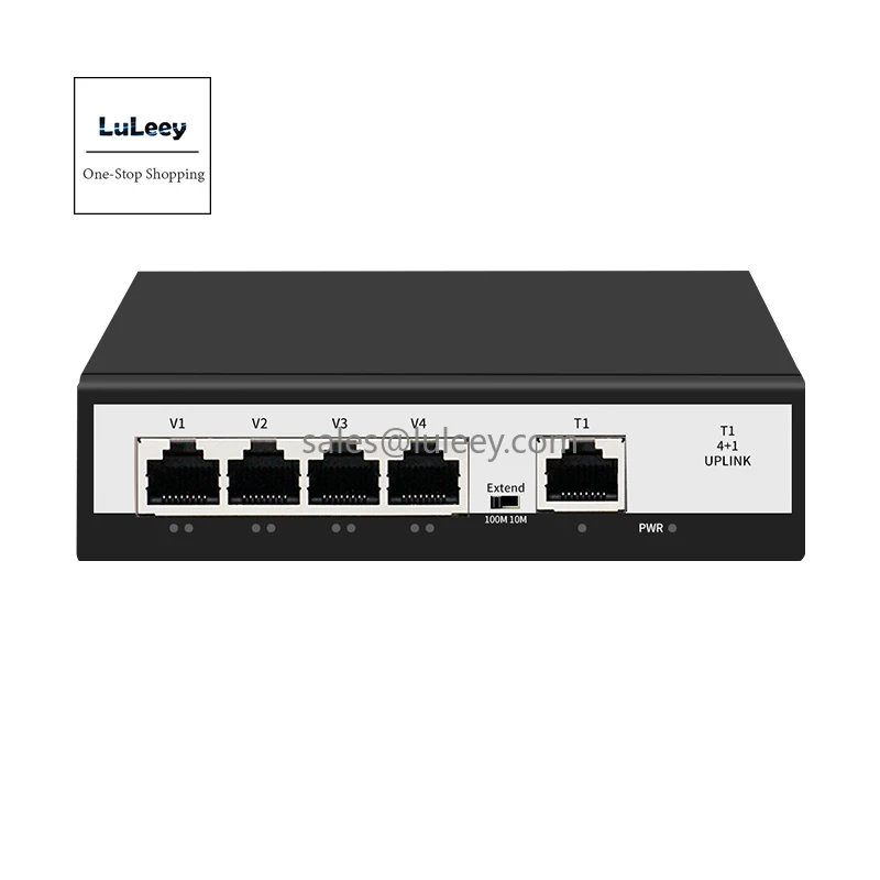 100M/1000M 4/5/8/10/16/24/48 SFP POE Ethernet switch Built-in power supply monitoring Compatible with Haikang Dahua TP camera |