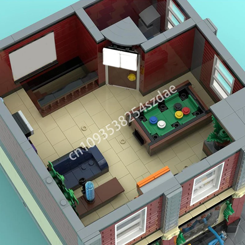 Конструктор Моc Амстердам Кофейня 3113 деталей