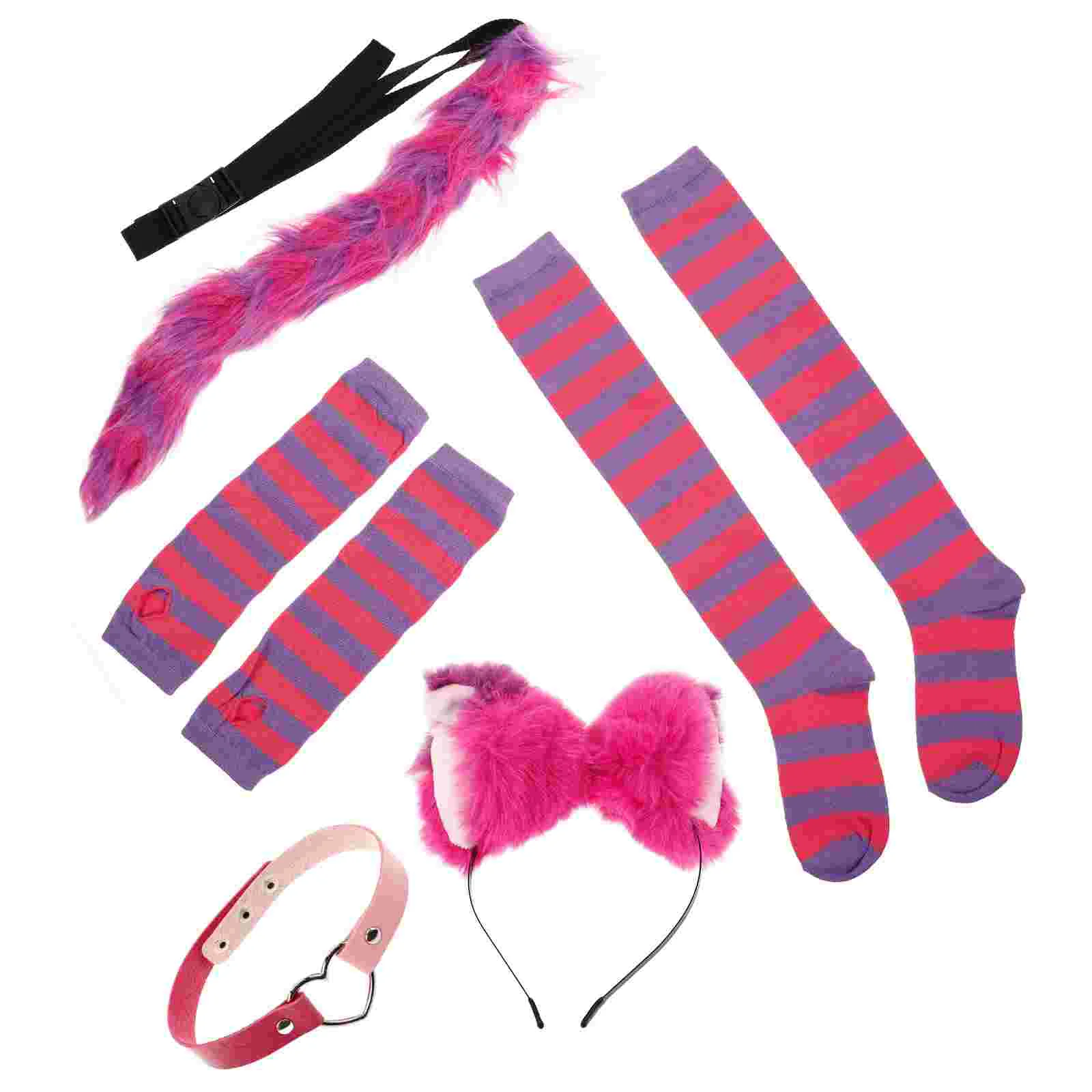 Набор кошачьих ушей колье для выступлений аксессуары костюмов ботинки декор