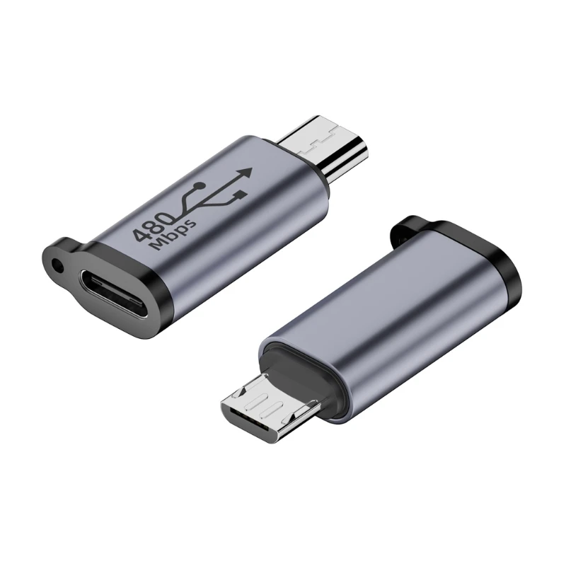 

Aluminum Alloy To Micro Usb Mini Usb Adapter For Cellphone Tablet Camera DropShipping