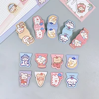 school magnet office reading stationery page marker clips mini magnetic bookmark kawaii design