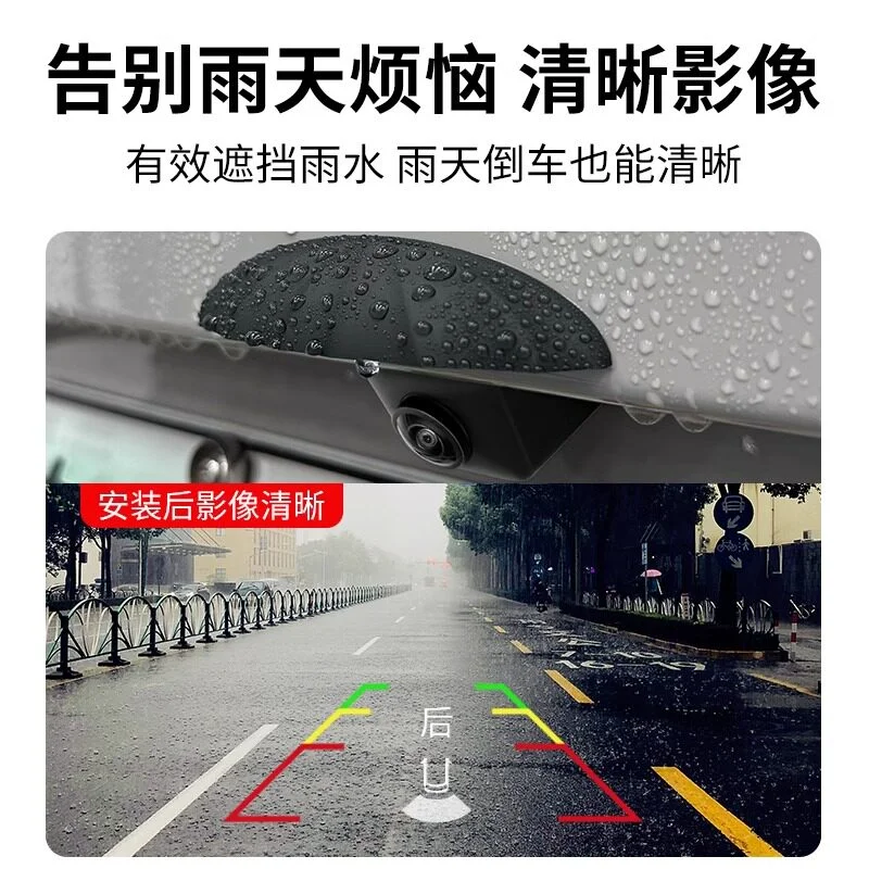 Фото QIWN Premium Защитный чехол от дождя для задней камеры Li Auto L6 L7 L8 L9 I6 I8 MEGA, летние внешние аксессуары, индивидуальная подгонка, защита от столкновений №3