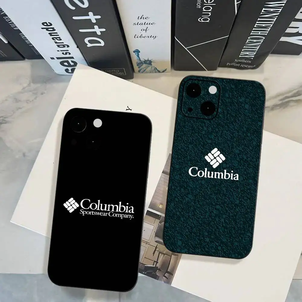Фото Чехол для телефона с логотипом C-columbia-es, черный, силиконовый, мягкий, для iPhone 17, 16, 15, 14, 13, 12, 11, Air, Pro, Max, Plus №4