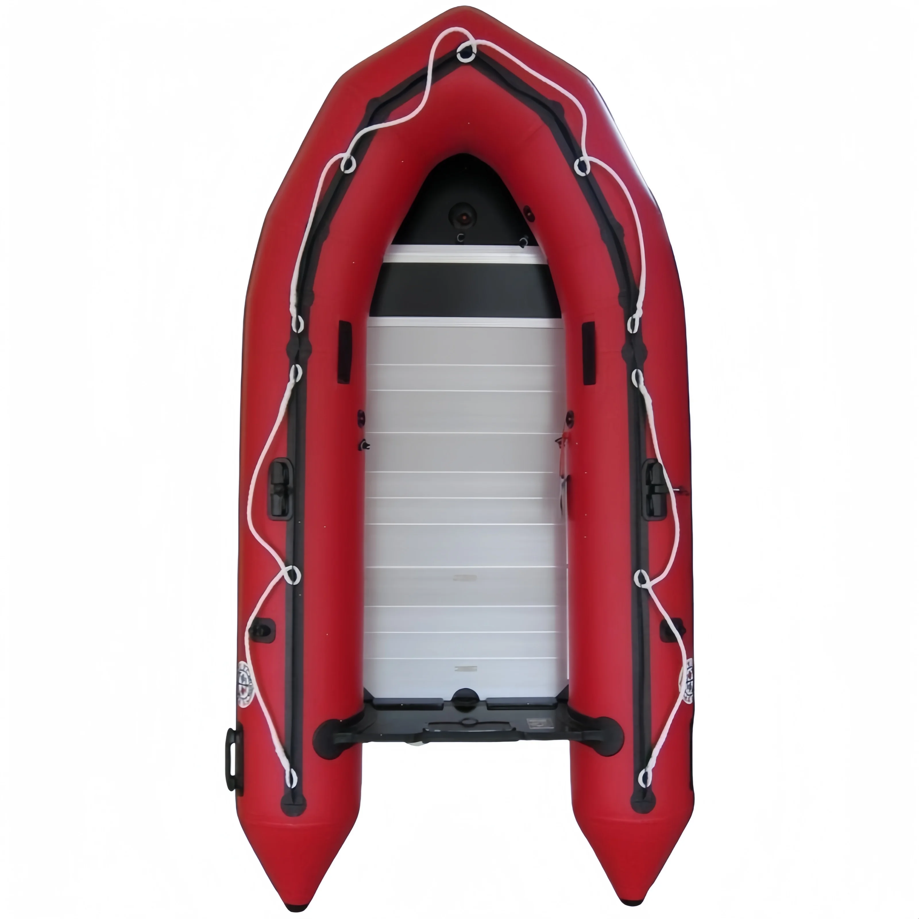 Горячая покупка надувных лодок 9-местная трубка понтонный алюминиевый пол для