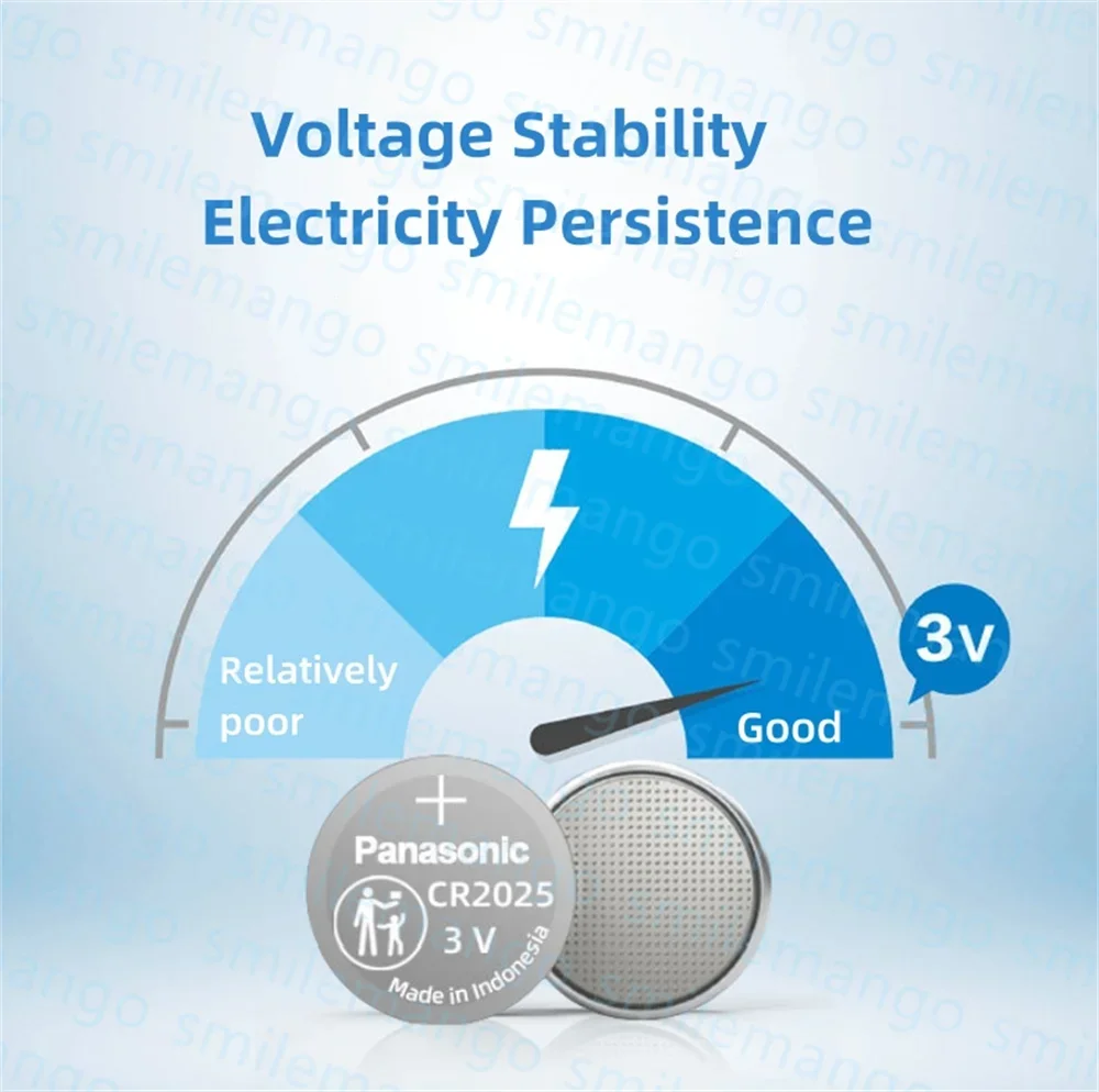 Оригинальный Panasonic 2-50 шт. CR2025 Pilas 3 В литиевая батарея ECR2025 для автомобиля пульт