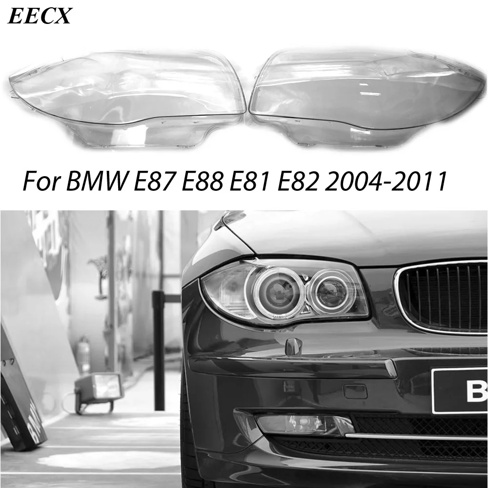 

Front Headlight Cover Lens For BMW 1 Series E82 E87 2004 2005 2008 - 2011 Lampshade Lamp Shade Transparent Headlamp Shell