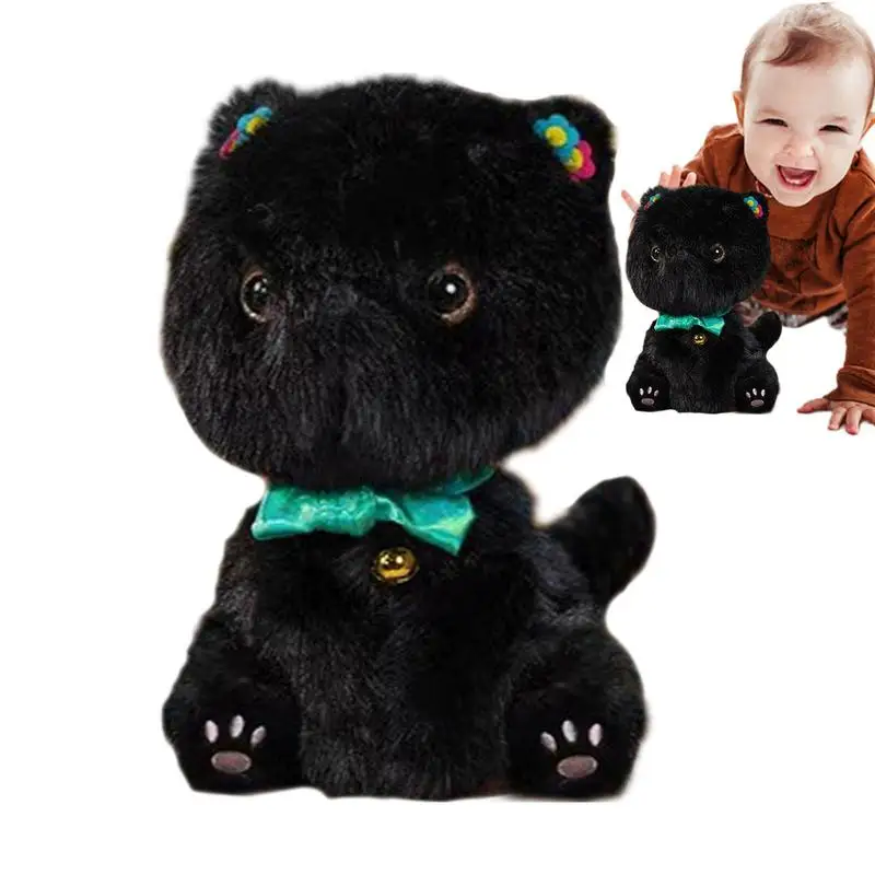 

Плюшевая игрушка-Кот, мягкие игрушки-животные, Мультяшные Детские плюши, гибкие плюши для дивана, кровати, диванная подушка для мальчиков и девочек