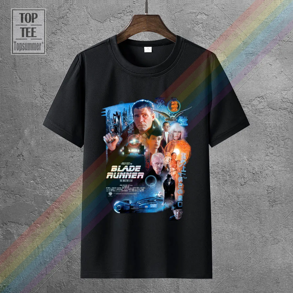 

Blade Runner Movie Poster Unisex Branded T Shirts Rock Tshirts Runes T-Shirts Satanism Shirt Kimono Jiu Jitsu Dchwwo