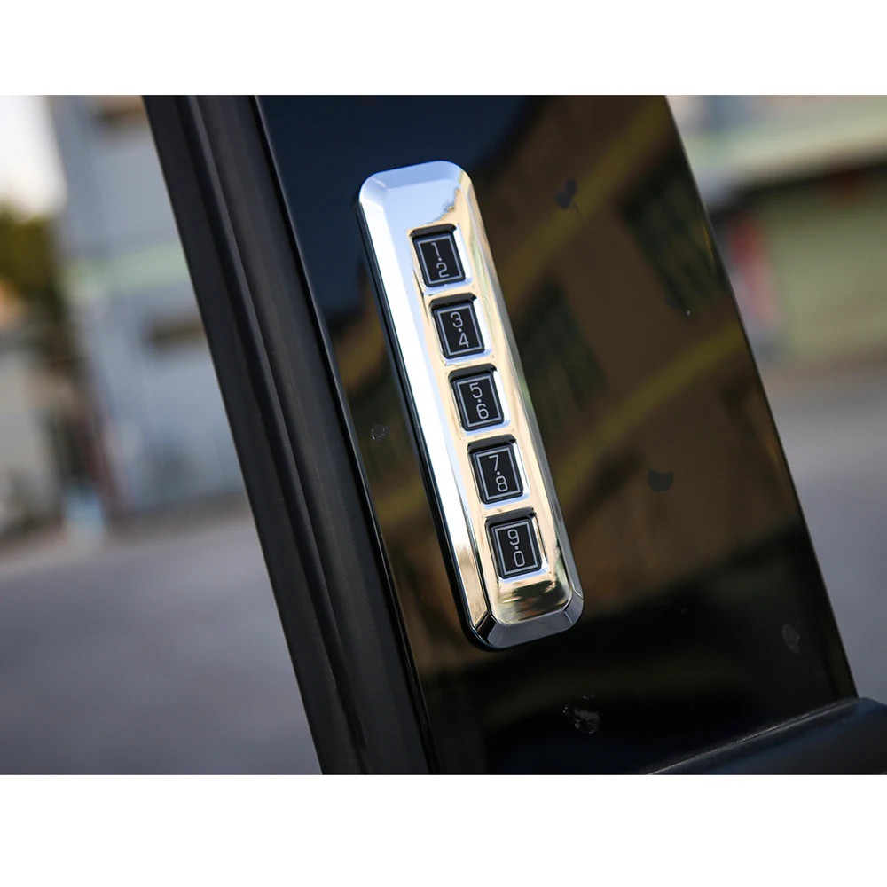 

JXKaFa для Ford F150 2015 up для Maverick 2022 up Автомобильная фоторамка с кнопками отделка ABS автомобильный аксессуар для стайлинга