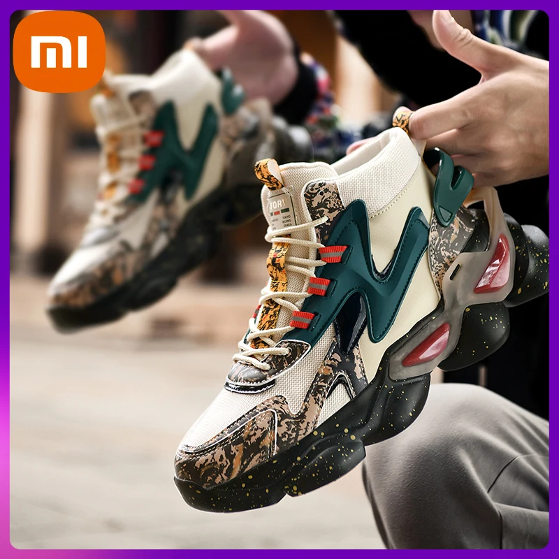 

Кроссовки Xiaomi мужские теннисные, роскошные кеды, повседневная обувь для тренировок, гонок, белые лоферы, обувь для бега