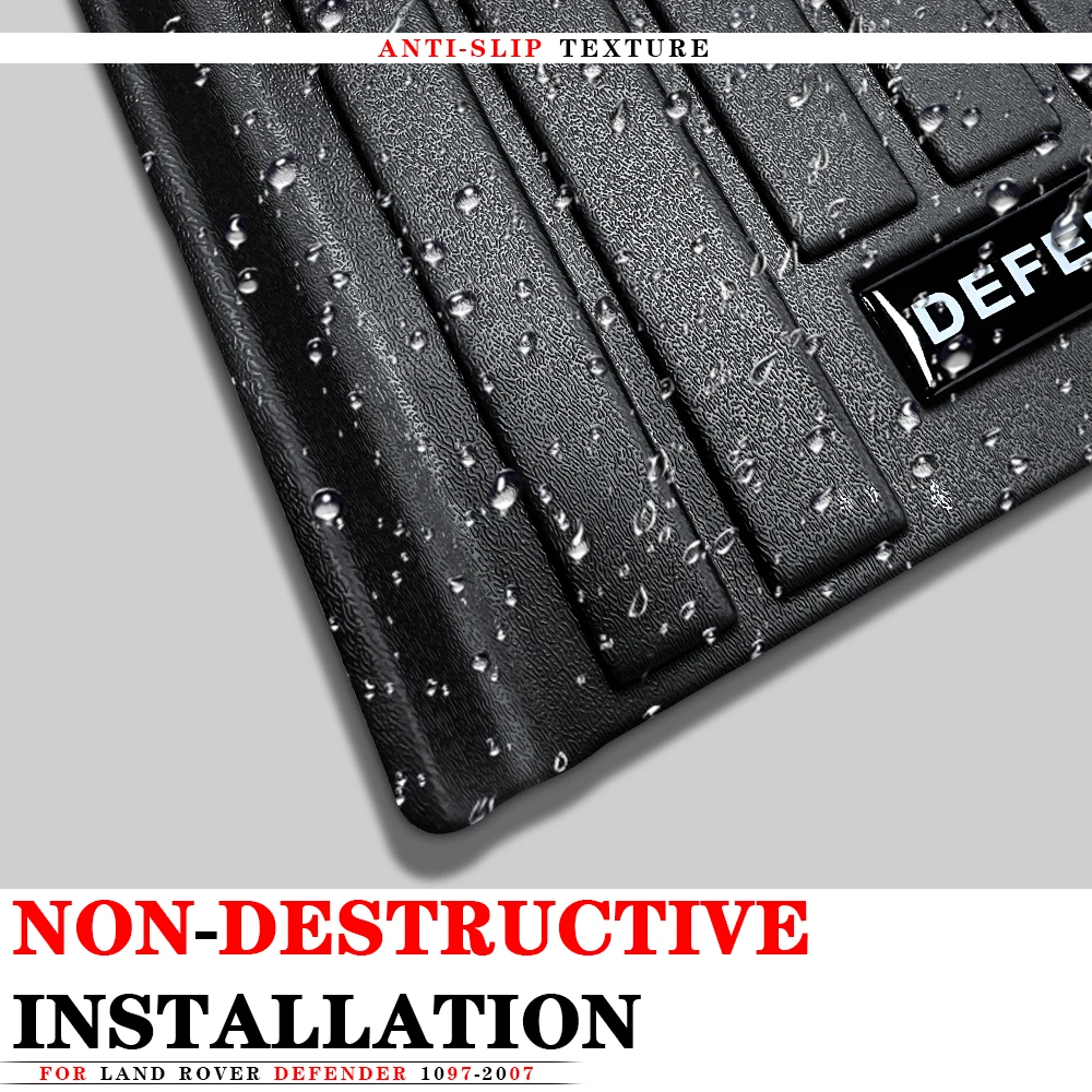 Подходит для Land Rover Defender 300 tdi td5 90 110 130 автомобильные всепогодные стельки