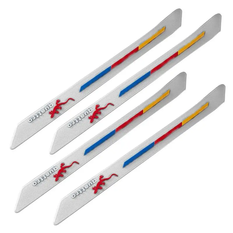 

4 шт., универсальные противоударные полосы для переднего и заднего бампера