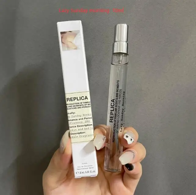 

wholesale brand mini perfume tester lazy sunday morning floral long lasting natural taste with atomizer for men fragrances