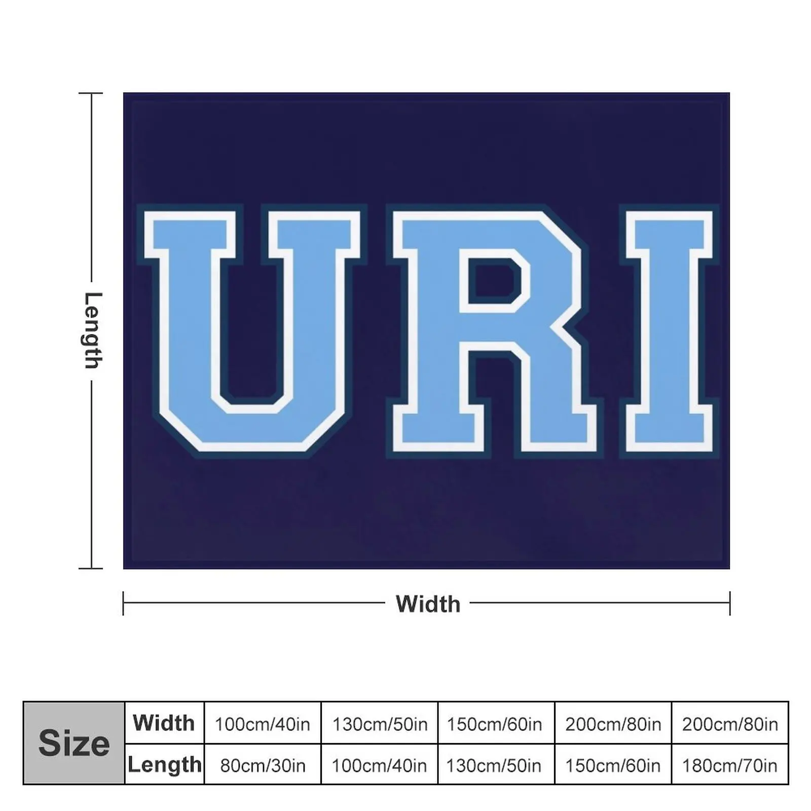 Одеяло с рисунком шрифтов для колледжа дизайнеры забавный подарок мягкие