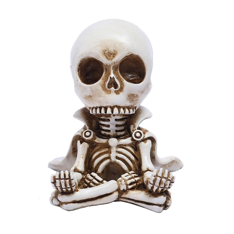 

2022 New Creative Skull Desktop Ornament Skull Collectible for Home Office Desk Supplies