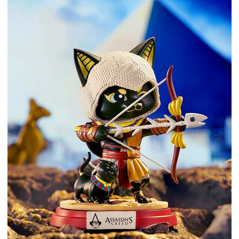 

Genuine Assassin's Creed Assassin Meow Series Blind Box Toys Mystery Dolls Cute Anime Figure Desktop Ornaments Boy Gift