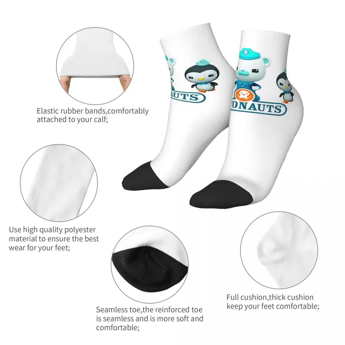 Носки Octonauts впитывающие пот чулки в стиле Харадзюку всесезонные носки аксессуары
