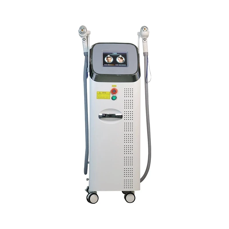 

Low price！ 808nm Portable Diode Laser Remove System high power Permanent Hair Removal 2 in 1 laser 755nm Tattoo removal Device