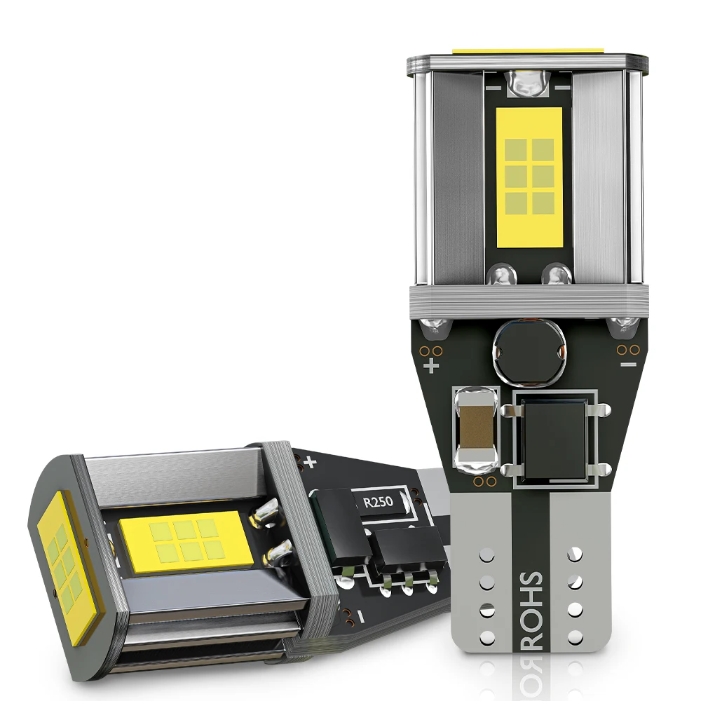 

1pcs High Power LED W16W T15 921 Car Lights Super Bright 3pcs 3570 SMD Canbus No Error For Reversing Lamp Tail Backup Bulbs 12V