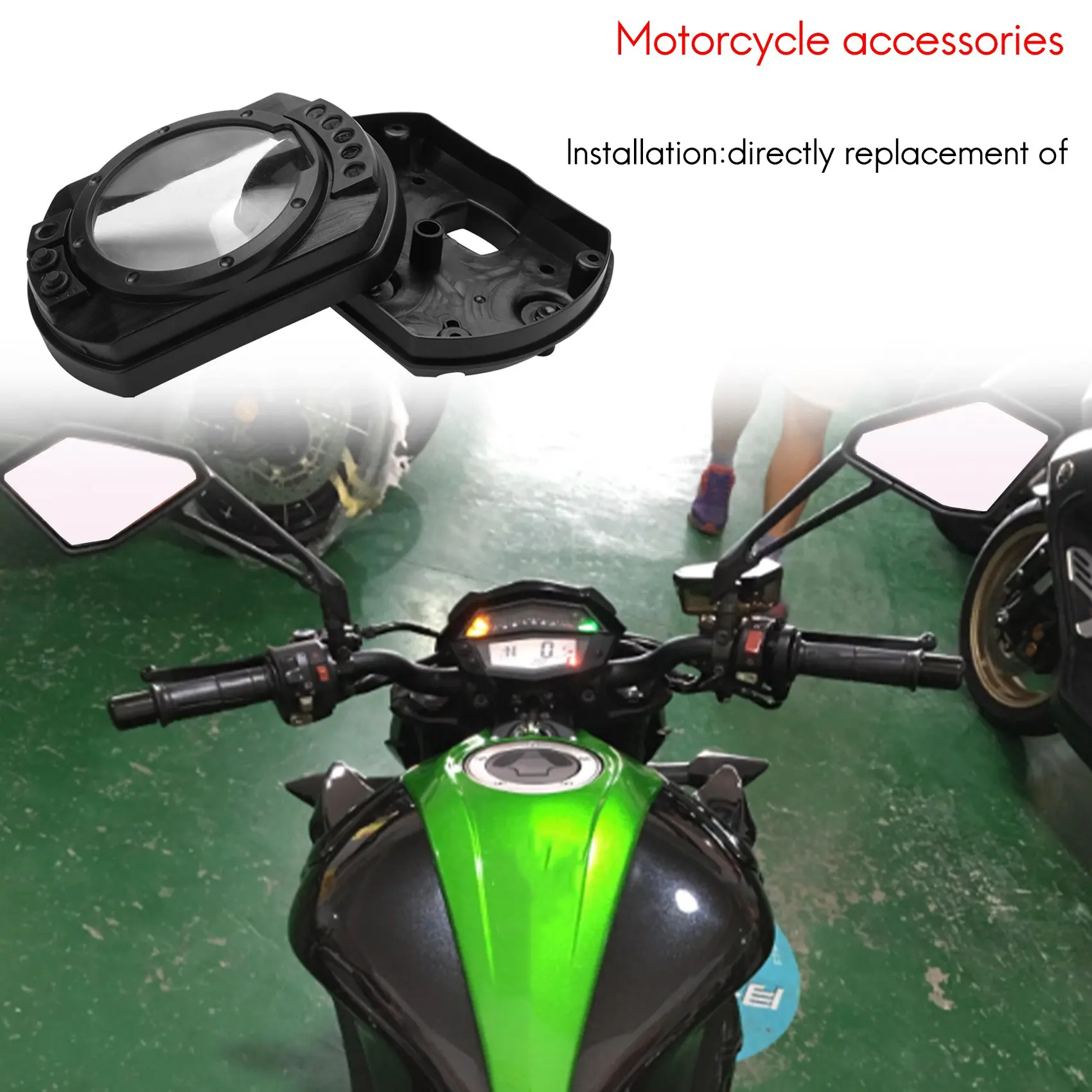 Мотоциклетный тахометр спидометр чехол для Kawasaki Ninja Z1000 Z750 Zx10r 04 05 Zx6r 03-06