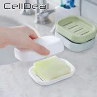 soap dishes portable soap plate case for home shower travel hiking soap holder container plastic household free shipping