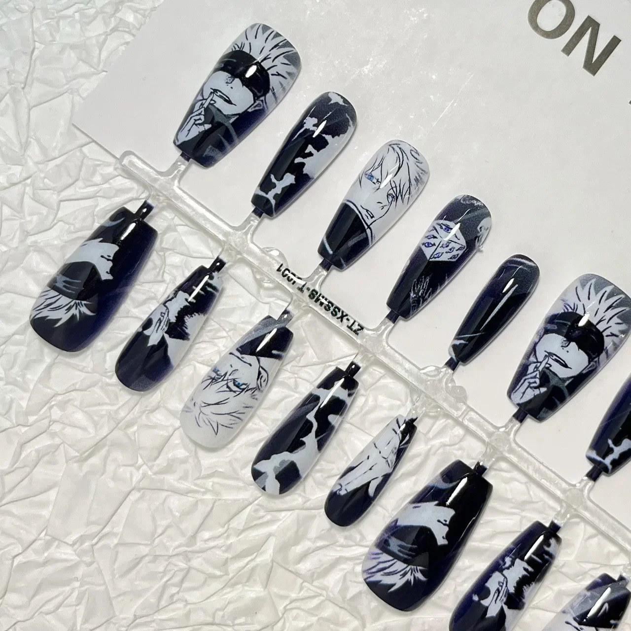 Искусственные ногти Inumaki Toge Geto Suguru Fushiguro Megumi Satoru Gojo аниме красивые манги стильные