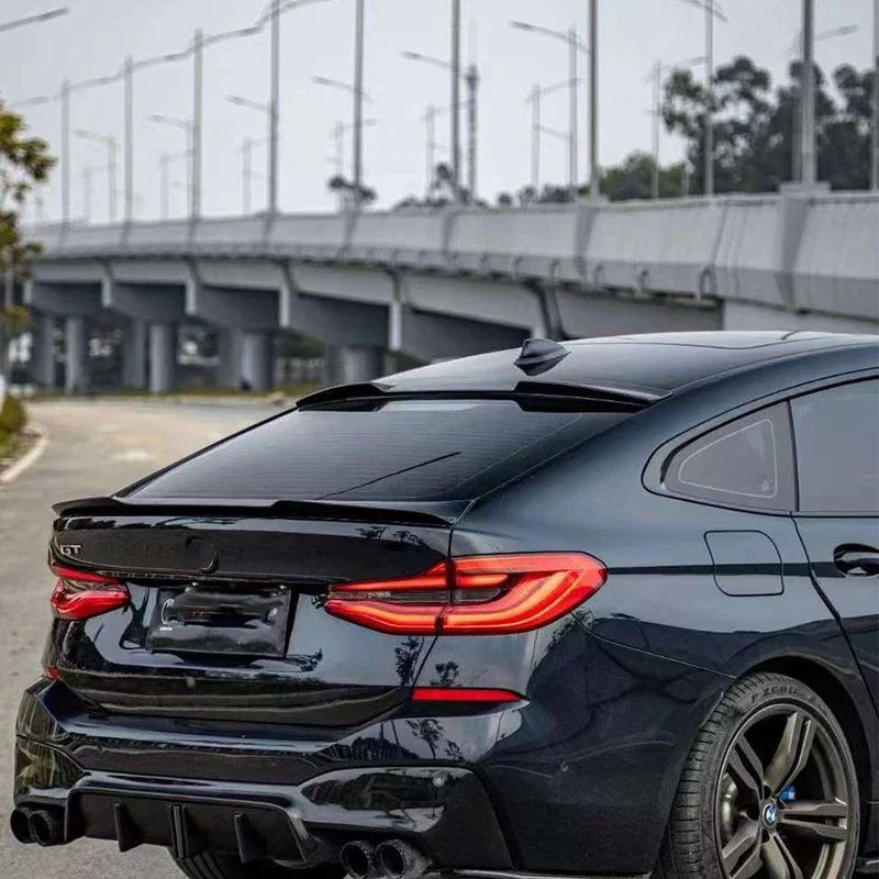 Для BMW 6 серии GT 6GT G32 630 640i углеродное волокно верхнее крыло спойлер на крышу задний