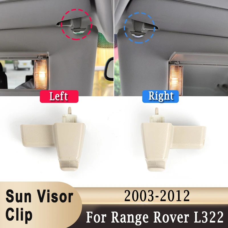 

Sun Visor Retainer Clip Clasp for Range Rover L322 2003-2012 EGP000040PVA EGP000050PVA EGP000040NUG EGP000050NUG EGP000040VAE